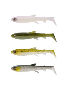 Savage Gear 3D Whitefish Shad 9cm 7g Clear Water Mix 4-pack