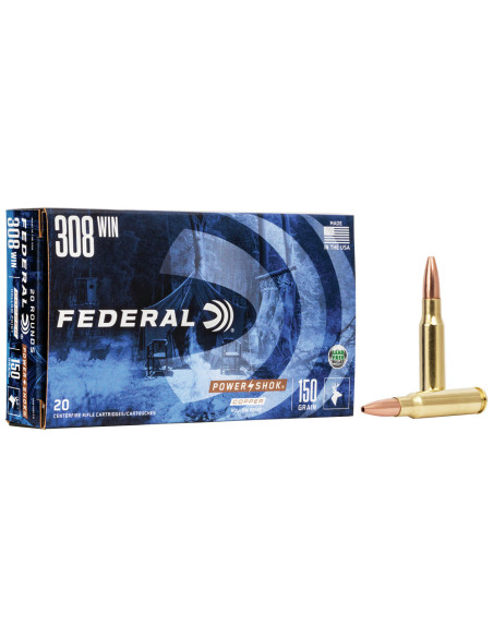 Federal PowerShok Copper 308W 9,7gr