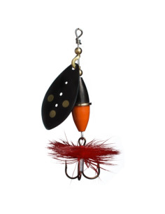 Myran Wipp Spinnare Orange Svart 3g