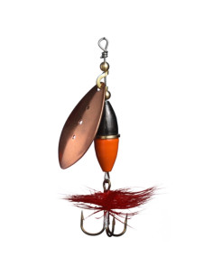 Myran Wipp Spinnare Orange Svart 15g 2