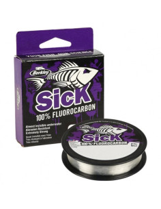 Berkley Sick Fluorocarbon Leader Clear 50m