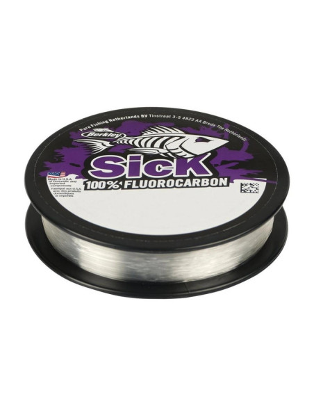 Berkley Sick Fluorocarbon Leader Clear 50m