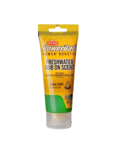 Berkley Power Bait Gel 80ml - Garlic Green Silver Flake