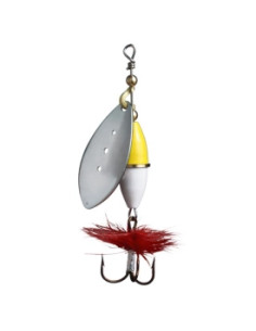 Myran Wipp Spinnare Gul Vit 15g 2