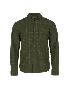 Pinewood Abisko Trekking LS Shirt M Moss Green