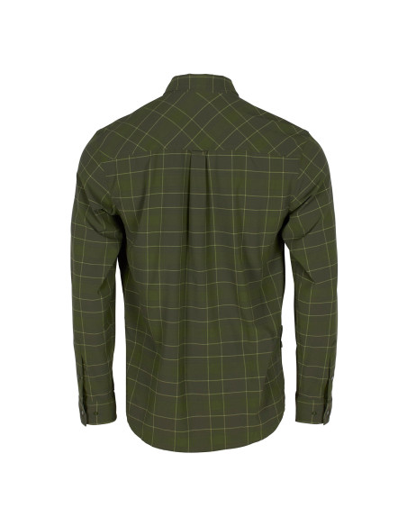 Pinewood Abisko Trekking LS Shirt M Moss Green