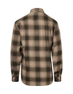 Pinewood Finnveden Forest Flannel Shirt M Olive Dark Green 2