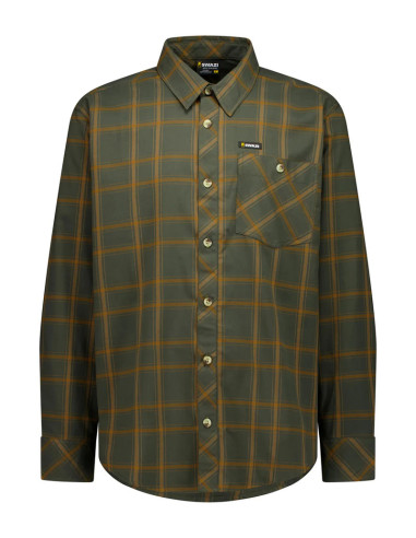 Swazi Fairlie Working Shirt Olive Orange