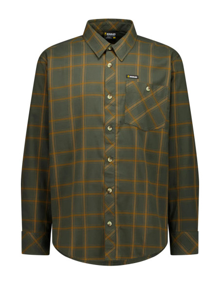 Swazi Fairlie Working Shirt Olive Orange