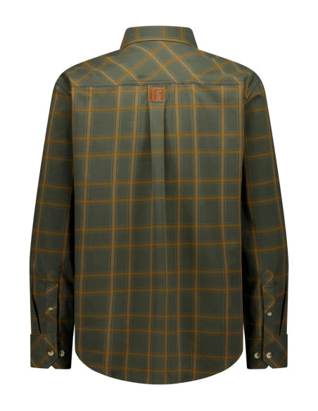 Swazi Fairlie Working Shirt Olive Orange