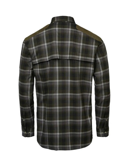 Chevalier Chill Shooting Fit Coolmax Shirt Fern Green Checked M