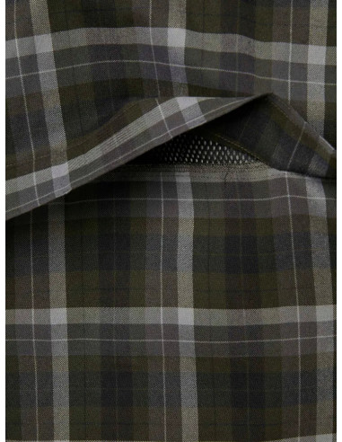 Chevalier Chill Shooting Fit Coolmax Shirt Fern Green Checked M