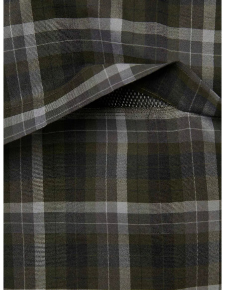 Chevalier Chill Shooting Fit Coolmax Shirt Fern Green Checked M