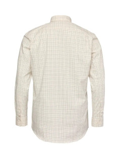 Chevalier Baron Shooting Fit Stretch Shirt Stormy Blue Tattersall M 2