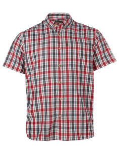 Pinewood Summer Shirt M Red Grey