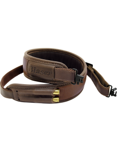 Blaser Rifle Sling Canvas Leather Brown