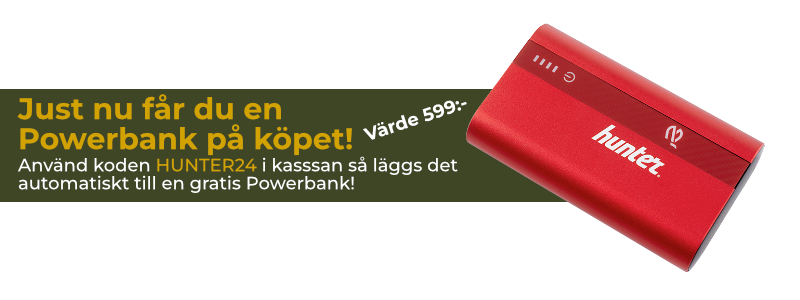 Powerbank på köpet!